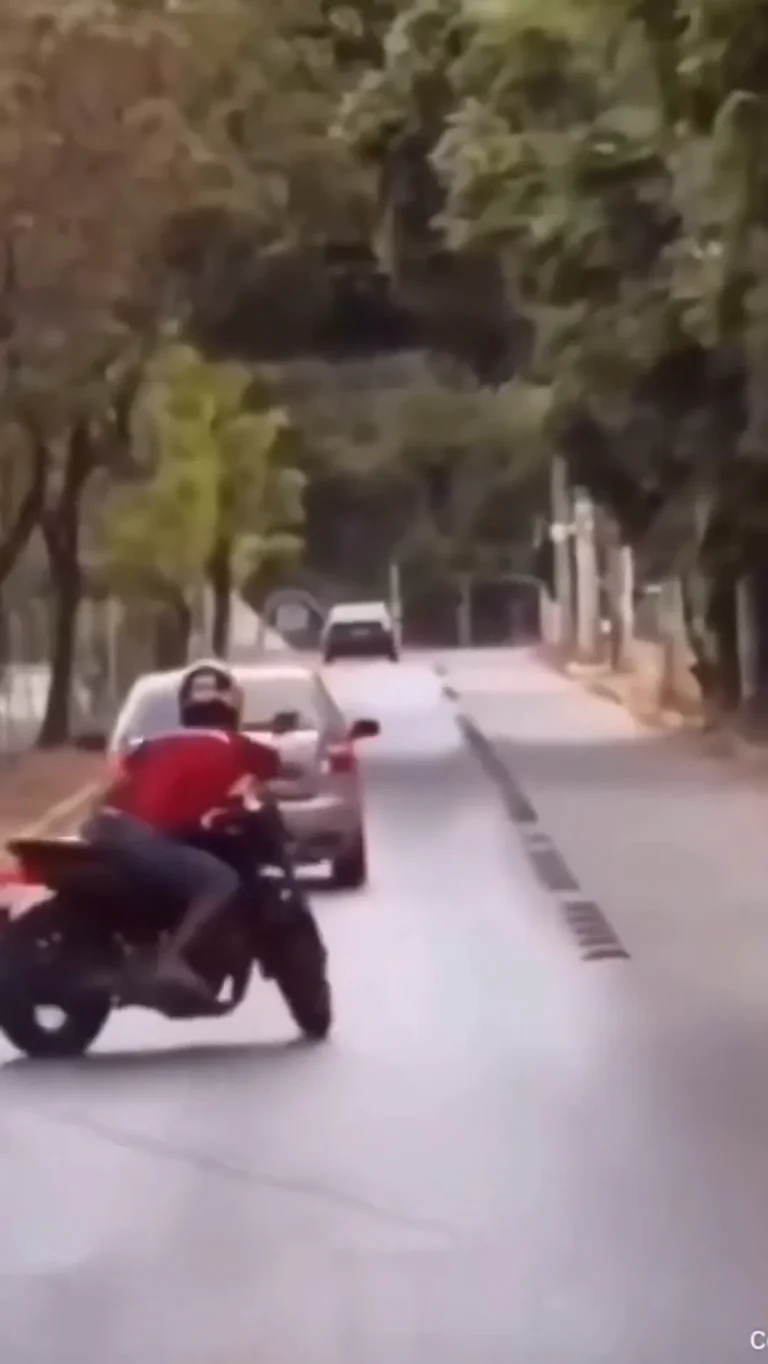 Motorcycle Slipper Viral Video