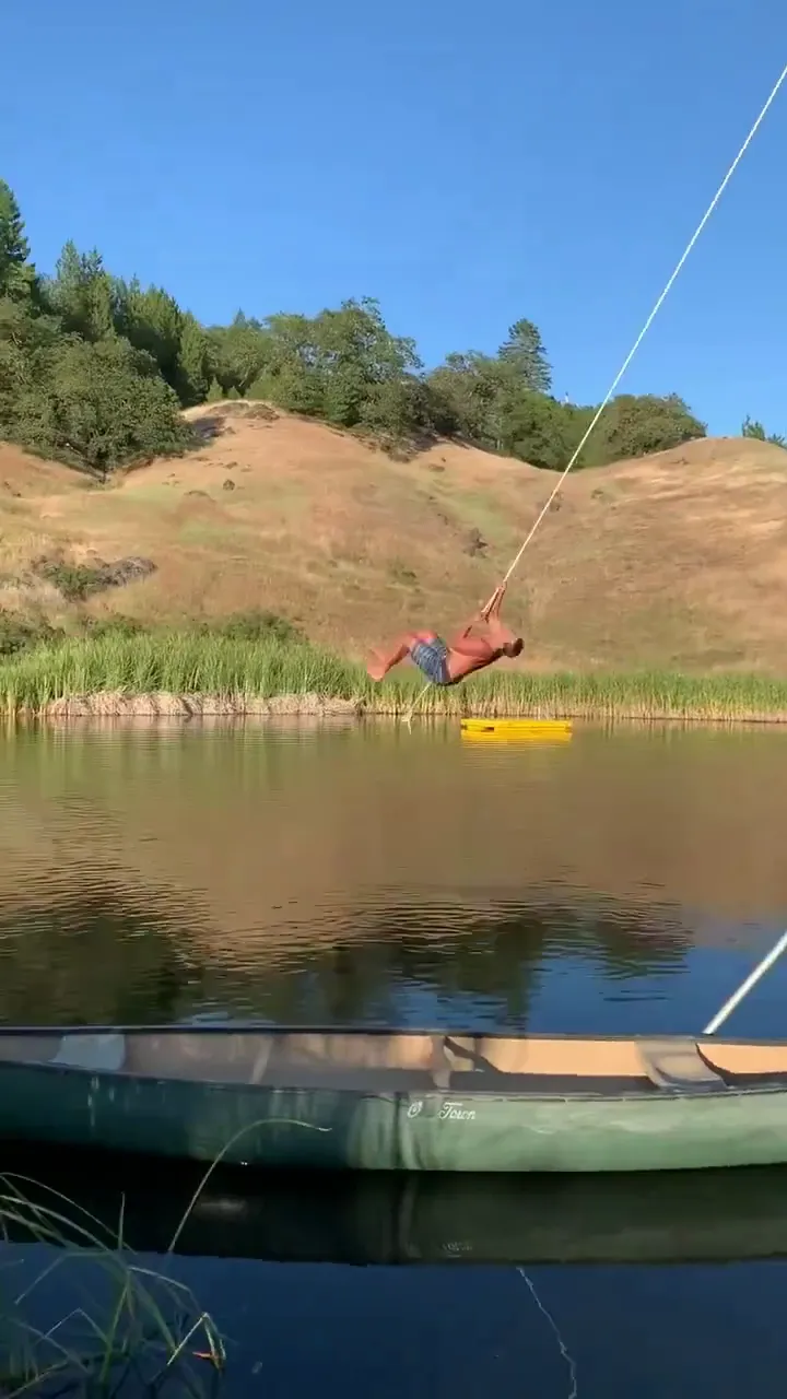 Rope Swing Viral Video