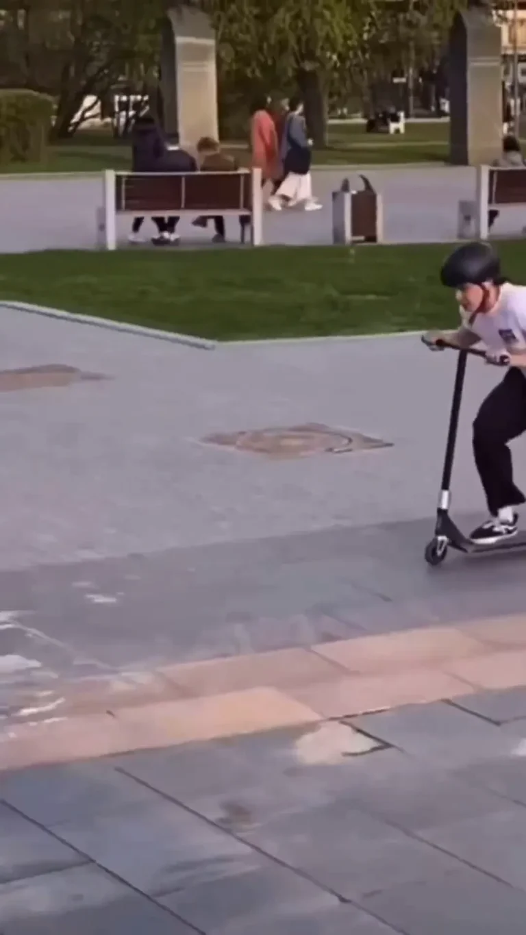 Scooter Fail Viral Video